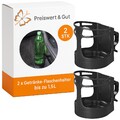 2x Getränkehalter für 1,5L Boot flexible Befestigung Flaschenhalter Auto LKW etc