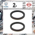 2x ORIGINAL® Elring Wellendichtring, Differential Hinten für VW Passat Variant