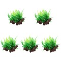  5 PCS Aquarienpflanzen Aquarienversorgung Kunstpflanzen Aquarium