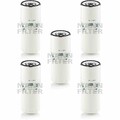 5x MANN-FILTER Ölfilter Filter für Arbeitshydraulik W 11 102/4 Oil