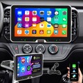 2+64GB Android 14 Carplay Autoradio GPS Navi Single 1DIN 360° Drehbar Bildschirm
