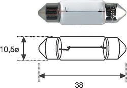 MAGNETI MARELLI 009418100000 Glühlampe, Kennzeichenleuchte