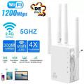 WLAN Repeater 1200/300M Router Range Wifi Signal Verstärker Access Point Booster
