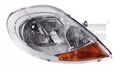 TYC Halogen Hauptscheinwerfer links für Opel Nisan Rneault 20-1100-25-2