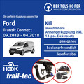 Für FORD Transit Connect Typ V408 09.2013-04.2018 AHK abn +13pol spez E-Satz TOP