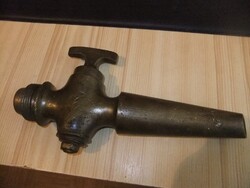 Weinhahn,Fasshahn  aus Messing