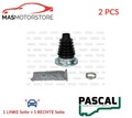 ACHSMANSCHETTE ANTRIEBSWELLE PAAR PASCAL G6W031PC 2PCS I FÜR AUDI A3,A4,TT,A6
