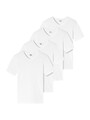 Schiesser 4er Pack Herren T-Shirt Uncover By Kurzarmshirt Basic-Shirt