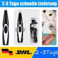 Tierhaarschneider Schermaschine Rasierer Haustier Hunde Katze Trimmer Set USB DE