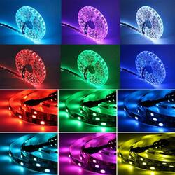 LED Stripe 5050 RGB Leiste Streifen Band Licht Lichterkette Lichtleiste 1m-30m