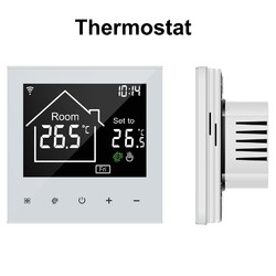 WiFi Thermostat Fussbodenheizung Für Wasser Programmierbar Raumthermostat Neu