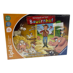 Ravensburger 00125 - tiptoi® Rätselspaß auf dem Bauernhof Lernspiel Spiel