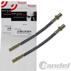 2X BREMBO BREMSSCHLÄUCHE INNEN VORNE BEIDSEITIG PASSEND FÜR OPEL INSIGNIA SAAB