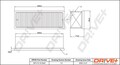 Dr!ve+ DP1110.10.0542 Luftfilter für Dacia Renault