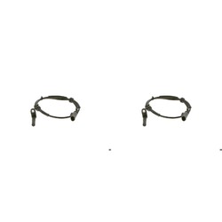 2X BOSCH ABS-SENSOR RADDREHZAHL ABS-FÜHLER HINTEN passend für LADA GRANTA KALINA