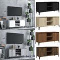 TV Schrank Schublade Fernsehschrank Lowboard Fernsehtisch Holz Mit Metallbügel