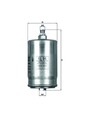 Kraftstofffilter KNECHT KL 38 Leitungsfilter für MERCEDES PUCH 190 KLASSE SL 124