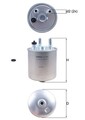 Kraftstofffilter MAHLE KL 639D Leitungsfilter für BE KT0 RENAULT LAGUNA BT0 BOP