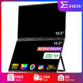 EVICIV UStation Max, 18,5" zusammenklappbarer Dual 1080P 100Hz Portable Monitor