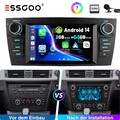 Für BMW 3er E90 E91 E92 E93 Android 14 Auto CarPlay Autoradio GPS NAVI RDS 2+64G