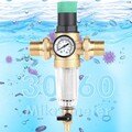 Rückspülfilter Druckminderer Wasser mit Manometer und Messgerät 1 Zoll DN25 