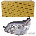 TYC HAUPTSCHEINWERFER H1/H7 RECHTS passend für CITROËN C5 I II BREAK 1.6 - 3.0
