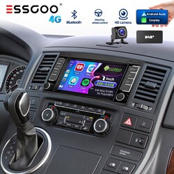 Für VW Touareg T5 Transporter Multivan DAB+ Android 14 Carplay Autoradio GPS NAV