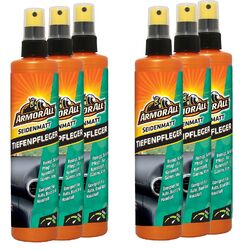 6 x ARMOR ALL Kunststofftiefenpfleger seidenmatt Kunststoffpflege 300ml Cockpit