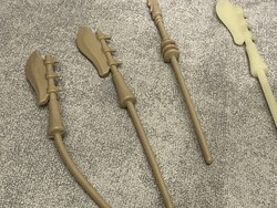 VINTAGE Masters of the Universe MOTU HE-Man Mattel : Scare Glow Waffe Weapon