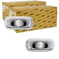 2X TYC BLINKER GLASKLAR SEITENBLINKER LINKS+RECHTS PASSEND FÜR AUDI A3 A4 A6