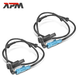 2x Sensor Raddrehzahl Hinten Links Rechts für Peugeot 206 CC 2D 206 SW 2E/K 2A/C