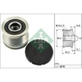 Generatorfreilauf INA 535 0124 10 für Audi für Man für Porsche für VW