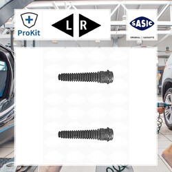 2x ORIGINAL® Sasic Schutzkappe/Faltenbalg, Stoßdämpfer Vorne für Renault