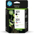 HP 301 Multipack Original Druckerpatronen | Schwarz + Farbe | N9J72AE |
