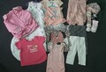 Baby Kleiderpaket Mädchen Gr. 74/80 und Regenjacke Gr. 86/90