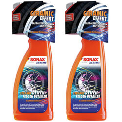 Reifen+Felgen Detailer Sonax XTREME Ceramic 2x750ml Schnellreiniger Abperleffekt