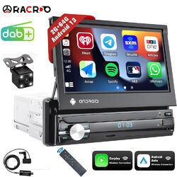 Mit DAB+ Android 13 7" Autoradio MP5 GPS Navi Bluetooth WIFI USB FM 2+64GB 1 Din