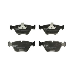 1x ORIGINAL® HART Bremsbelagsatz, Scheibenbremse Vorne für BMW X3 3 Touring 3