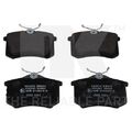 1x Bremsbelagsatz, Scheibenbremse NK 229970 passend für AUDI MG PEUGEOT SEAT