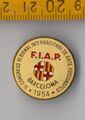 Vintage Fotografie Kongresskamera Knopfloch Revers Abzeichen Barcelona Spanien FIAP