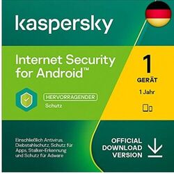 Kaspersky Internet Security for Android 2022 | 1 Gerät | 1 Jahr | Android |