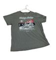 Unisex Jean Pascale T-Shirt Vintage Moto Racing 100% Baumwolle Gr.XXL 60 62 Grün