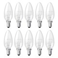 10 x Glühbirnen Kerzen 40W E14 klar Glühlampe 40 Watt B35 warmweiß dimmbar