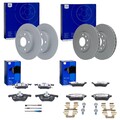 ATE BREMSSCHEIBEN + CERAMIC VORNE+HINTEN passend für OPEL ASTRA H + ZAFIRA B