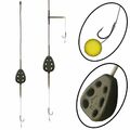 Karpfen Fertig Montage CARP RIG LEAD FEED Bleifutterkorb Blei Futterkörbe Boilie