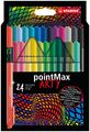 Fineliner - STABILO pointMax - ARTY - Pack of 24 - Assorted Colours