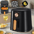 Heißluftfritteuse Digitale Air Fryer Fritteusen Heißluft Ofen Friteuse 700W 5.5L