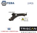8500 255013 LINKS RECHTS QUERLENKER SATZ VORNE OUTER NIEDRIGER TRISCAN 2PCS NEU