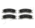Bremsbelagsatz Scheibenbremse JAPKO 50090 für CHEROKEE WJ JEEP WG 2 CRD 4x4