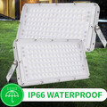 2x100W LED Fluter Flutlicht Lampe Baustrahler 10000LM Hallenleuchte Scheinwerfer